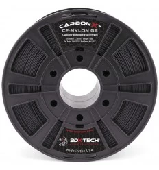 3DXTECH CARBONX PA6+CF GEN 3 [CARBON FIBER NYLON] 1.75mm. 1kg. Black